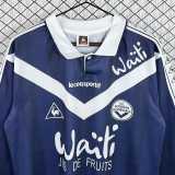 1996/97 Girondins de Bordeaux Home Retro Long Sleeve Soccer jersey