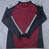 2026 Spain Goalkeeper brown Brown Fans Long Sleeve Soccer jersey