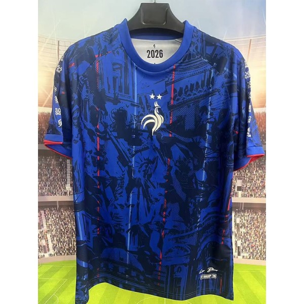 2026 France Blue Training Shirts