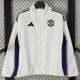 2026/27 Man Utd White Windbreaker