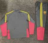 2026/27 Roma Gray Half Pull Tracksuit