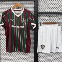 2026/27 Fluminense Home Fans Kids Soccer jersey