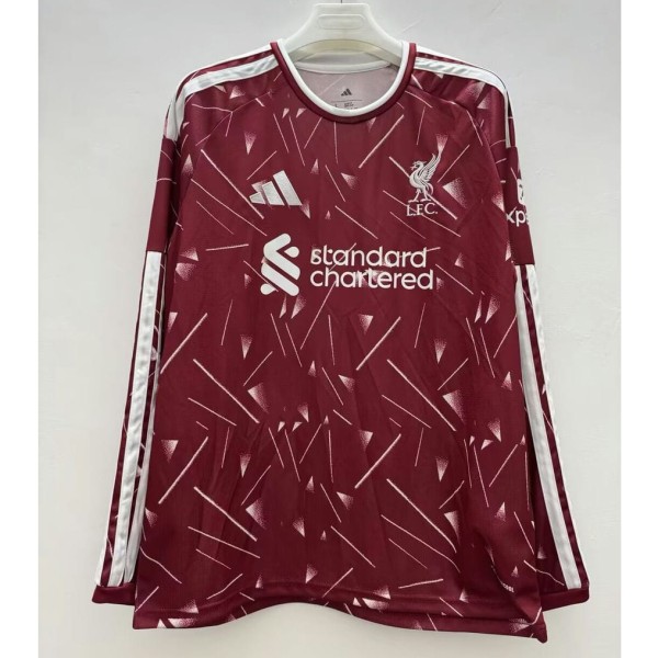 2026/27 LIV Home Fans Long Sleeve Soccer jersey