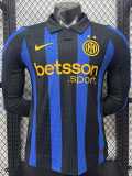[PLAYER] 2026/27 INT Home Player Long Sleeve Soccer jersey