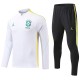 2026 Brazil White Half Pull Tracksuit