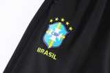 2026 Brazil Kids Half Pull Tracksuit