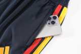 2026 Spain Red Kids Half Pull Tracksuit