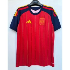 2026 Spain Home Red Fans Soccer jersey
