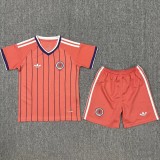 2026 Scotland Away Orange Fans Kids Soccer jersey