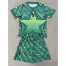2026 France GKG Green Fans Kids Soccer jersey