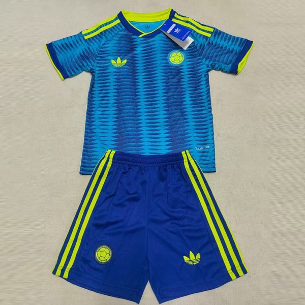 2026 Colombia Away Fans Kids Soccer jersey