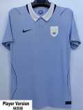 [PLAYER] 2026 Uruguay Home Azure Player Soccer jersey