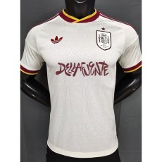 [PLAYER] 2026 Spain Away Print Sponsor X-Dellafuente Player Soccer jersey