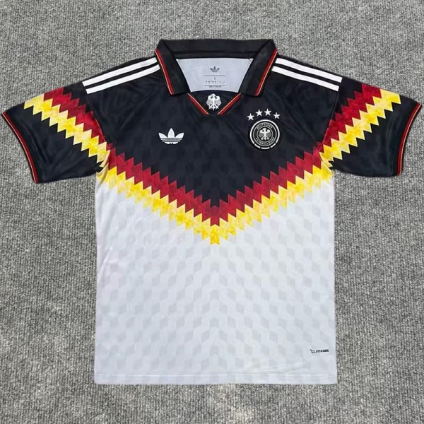 2026 Germany White Black Training Shirts