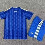 2026 Sweden Away Fans Kids Soccer jersey