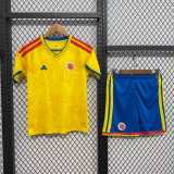 2026 Colombia Home Fans Kids Soccer jersey