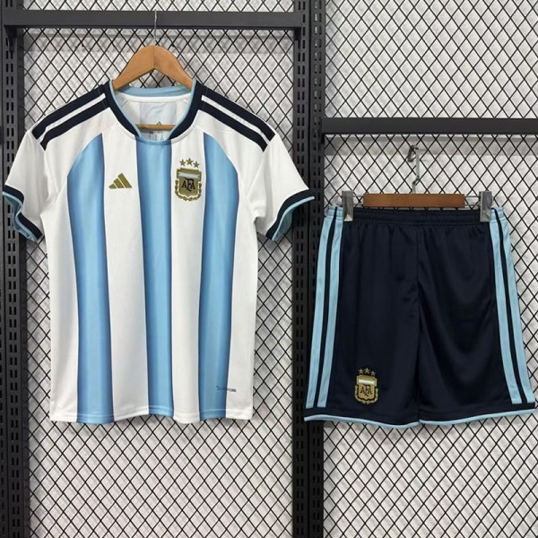 2026 Argentina Home Blue Fans Kids Soccer jersey