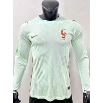 [PLAYER] 2026 France Away Player Long Sleeve Soccer jersey