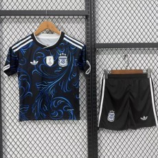 2026 Argentina Away Fans Kids Soccer jersey