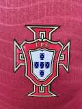 [PLAYER] 2026 Portugal Home Red Player Long Sleeve Soccer jersey