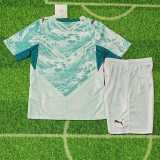2026 Portugal Away Aqua Fans Kids Soccer jersey