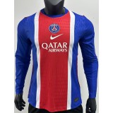 [PLAYER] 2026/27 PSG Home Player Long Sleeve Soccer jersey
