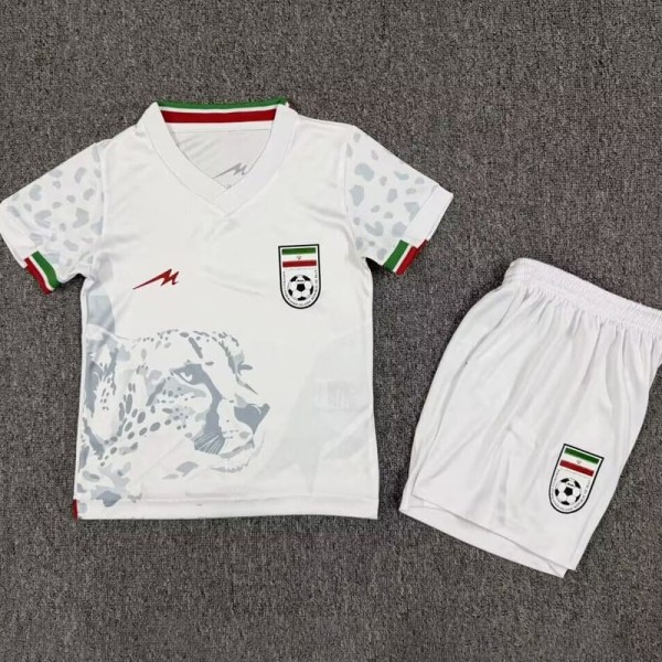 2026 Iran Home Fans Kids Soccer jersey