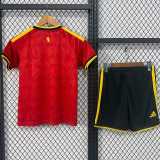 2026 Belgium Home Fans Kids Soccer jersey