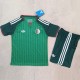 2026 Algeria Away With 2 Stars Fans Kids Soccer jersey