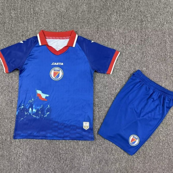 2026 Haiti Home Fans Kids Soccer jersey