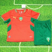 2026 Morocco Home Fans Kids Soccer jersey