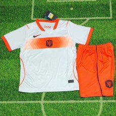 2026 Netherlands Away Fans Kids Soccer jersey