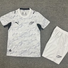 2026 New Zealand Away White Fans Kids Soccer jersey