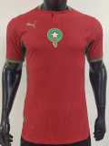 [PLAYER] 2026 Morocco Home Red Player Soccer jersey
