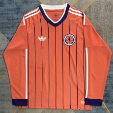 2026 Scotland Away Fans Long Sleeve Soccer jersey