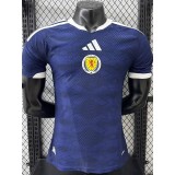 [PLAYER] 2026 Scotland Home Dark Blue Player Soccer jersey
