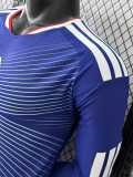 [PLAYER] 2026 Japan Home Blue Player Long Sleeve Soccer jersey