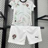 2025 Portugal Away Fans Kids Soccer jersey