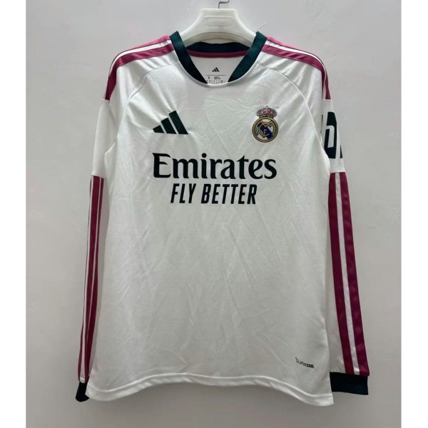 2026/27 R MAD Home Fans Long Sleeve Soccer jersey