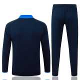2026/27 Boca Juniors Royal blue Half Pull Tracksuit