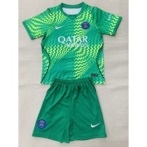 2026/27 PSG GKG Green Fans Kids Soccer jersey
