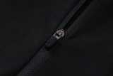 2026 Netherlands Black Half Pull Tracksuit