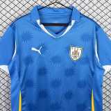 2010 Uruguay Home Retro Soccer jersey