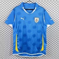 2010 Uruguay Home Retro Soccer jersey