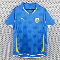 2010 Uruguay Home Retro Soccer jersey