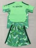 2026/27 Bayern GKG Green Fans Kids Soccer jersey