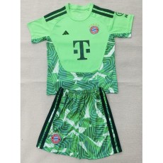 2026/27 Bayern GKG Green Fans Kids Soccer jersey