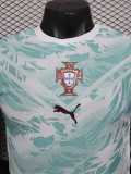 [PLAYER] 2026 Portugal Away Aqua Player Soccer jersey
