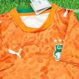 2026 Ivory Coast Home Fans Kids Soccer jersey