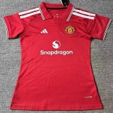 2026/27 Man Utd Home Fans Women Soccer jersey